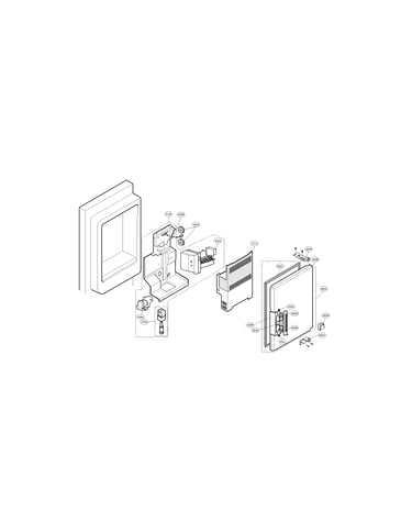 Ice maker and ice bank parts