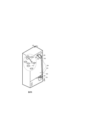 Valve and water tube parts