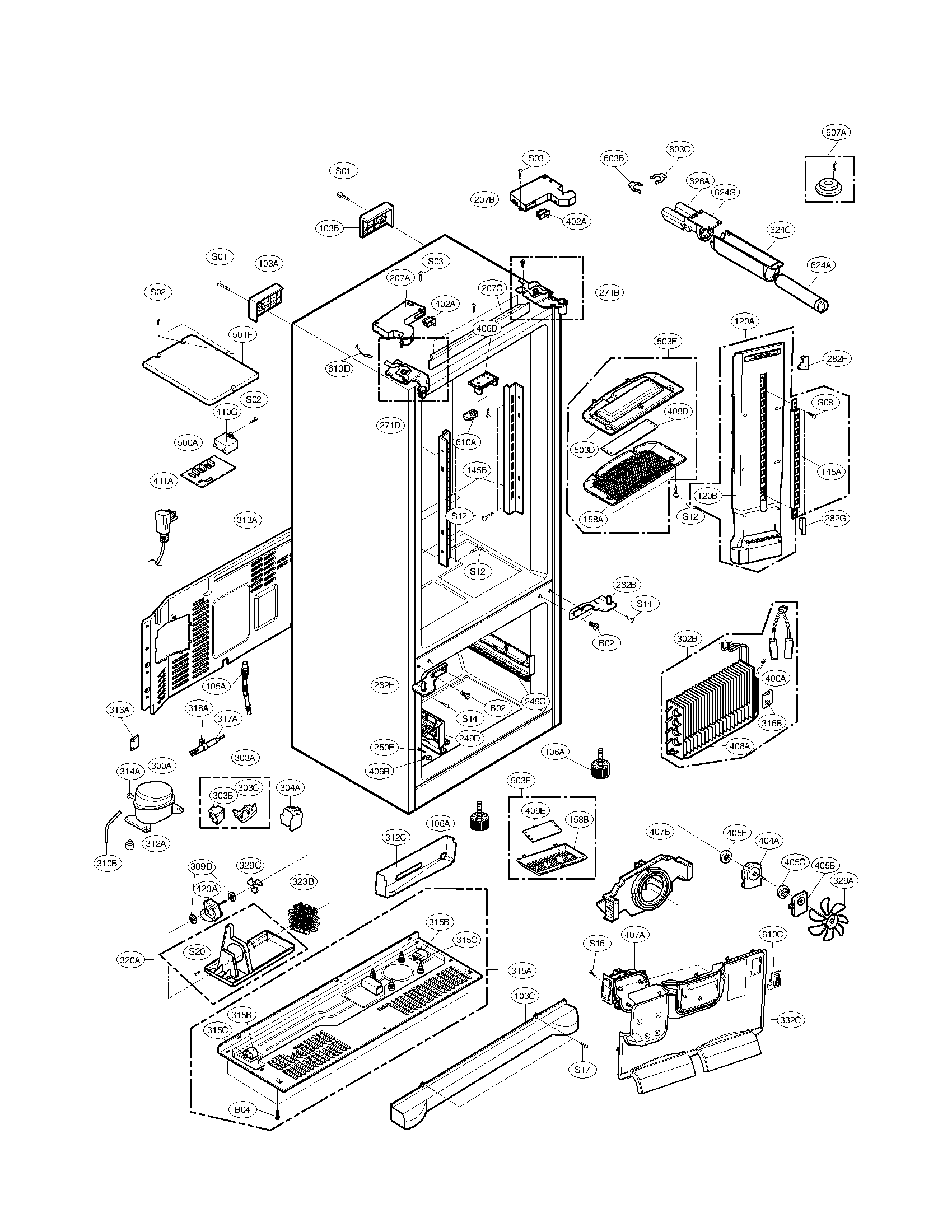 Case parts