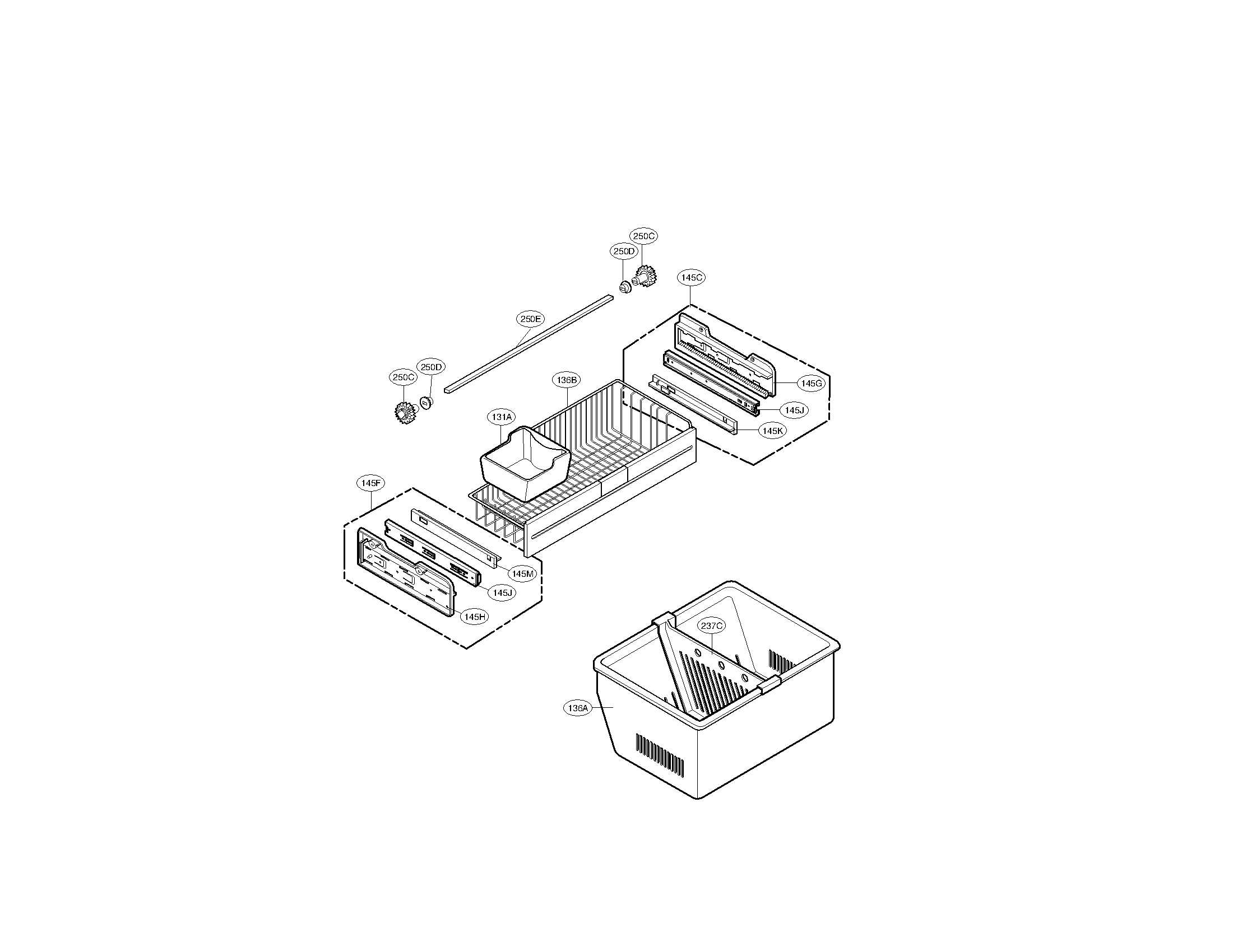 Freezer parts