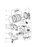 Drum and motor assembly parts