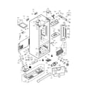 Kenmore 79571012011 case parts diagram