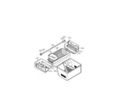Kenmore 79571016011 freezer parts diagram