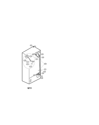 Valve and water tube parts