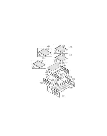 Refrigerator parts'