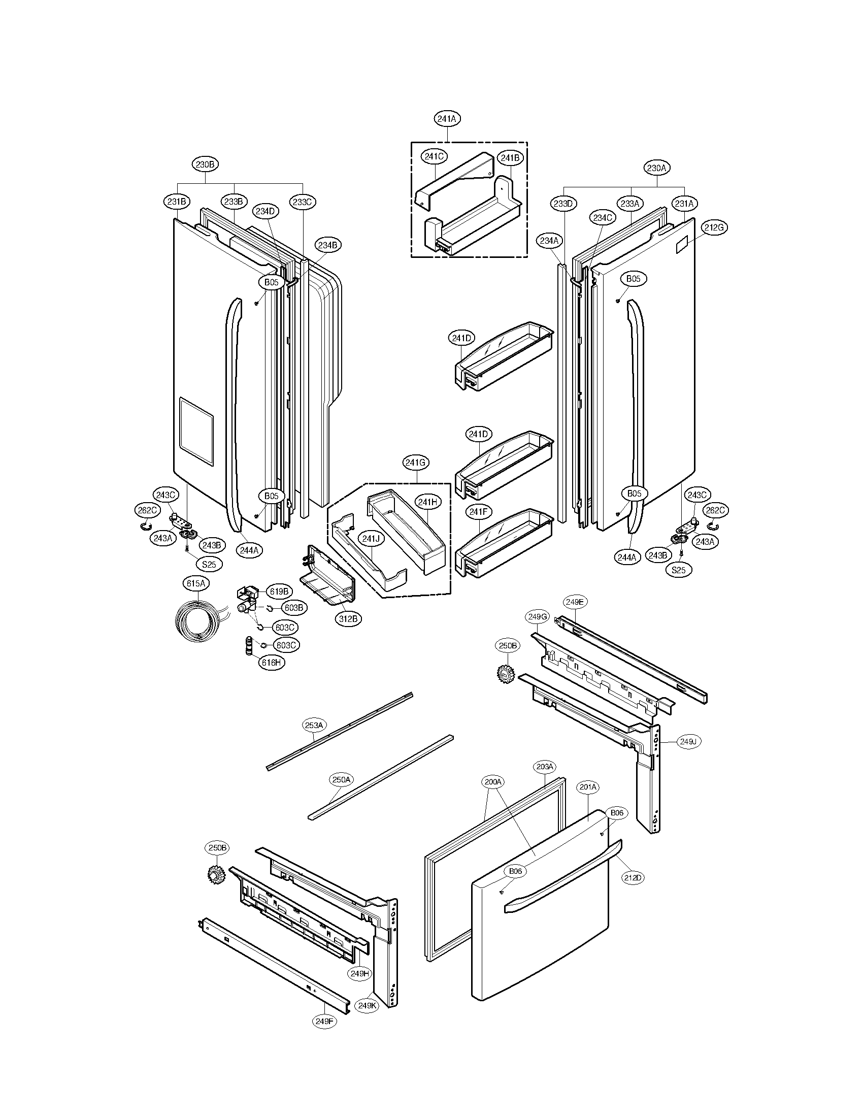 Door parts