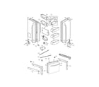 Kenmore Elite 79571052012 door parts diagram