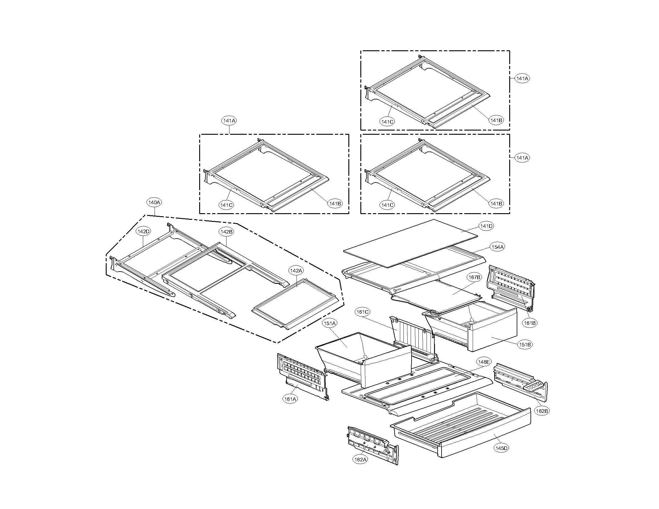 Refrigerator parts