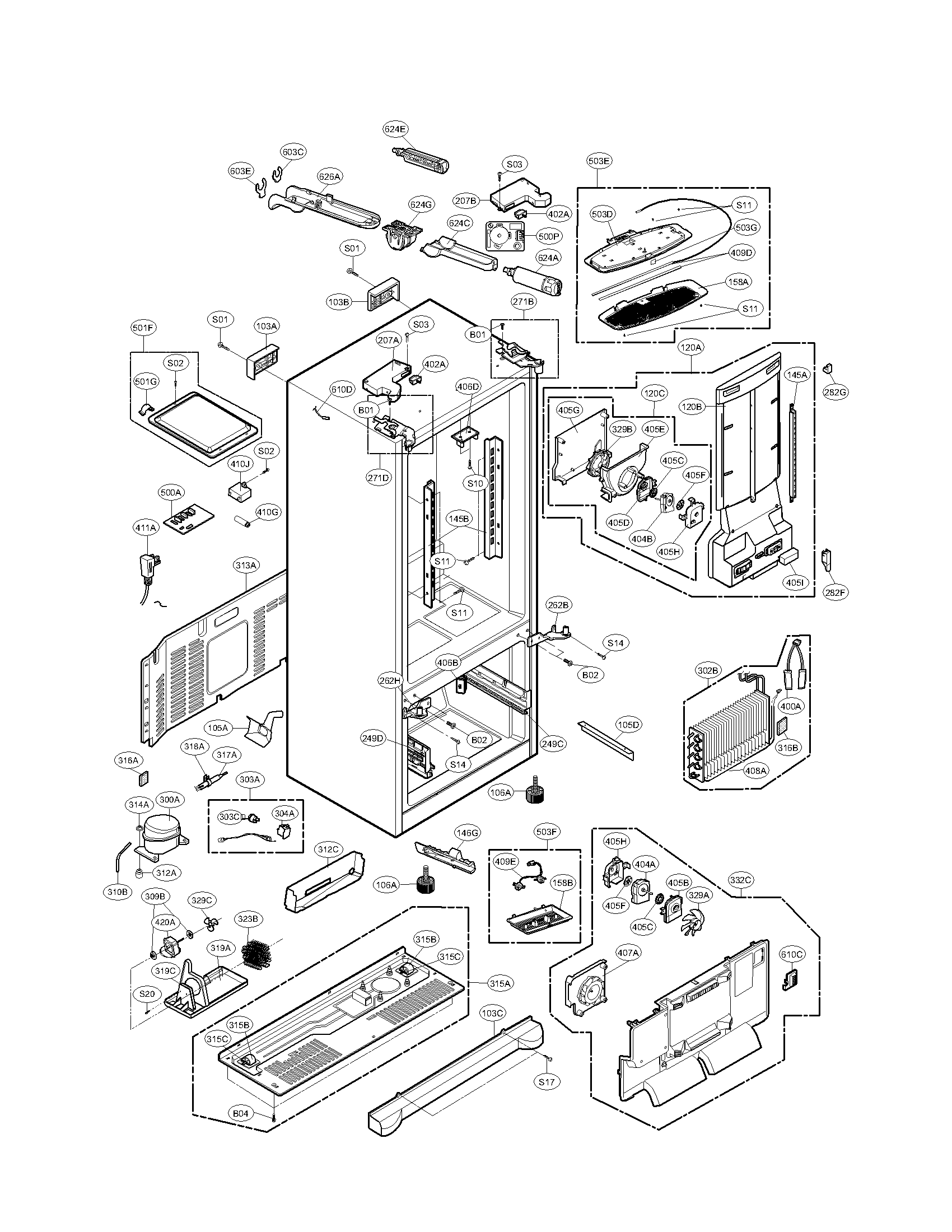 CASE PARTS