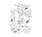 Kenmore Elite 79571079012 case parts diagram