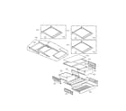 Kenmore Elite 79571079012 refrigerator parts diagram