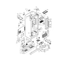 Kenmore 79571602011 case parts diagram