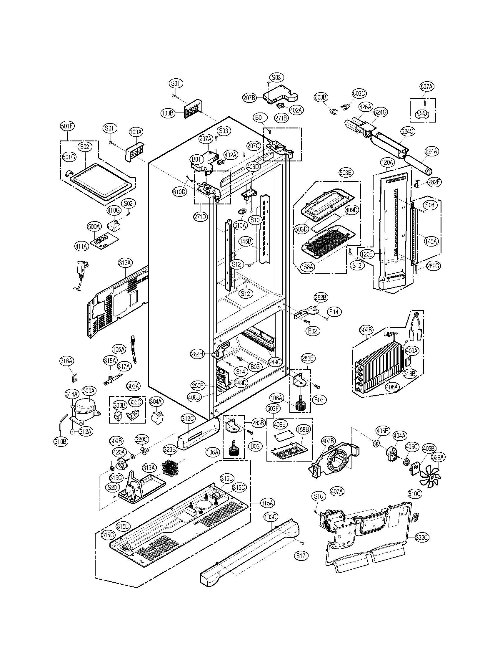 CASE PARTS