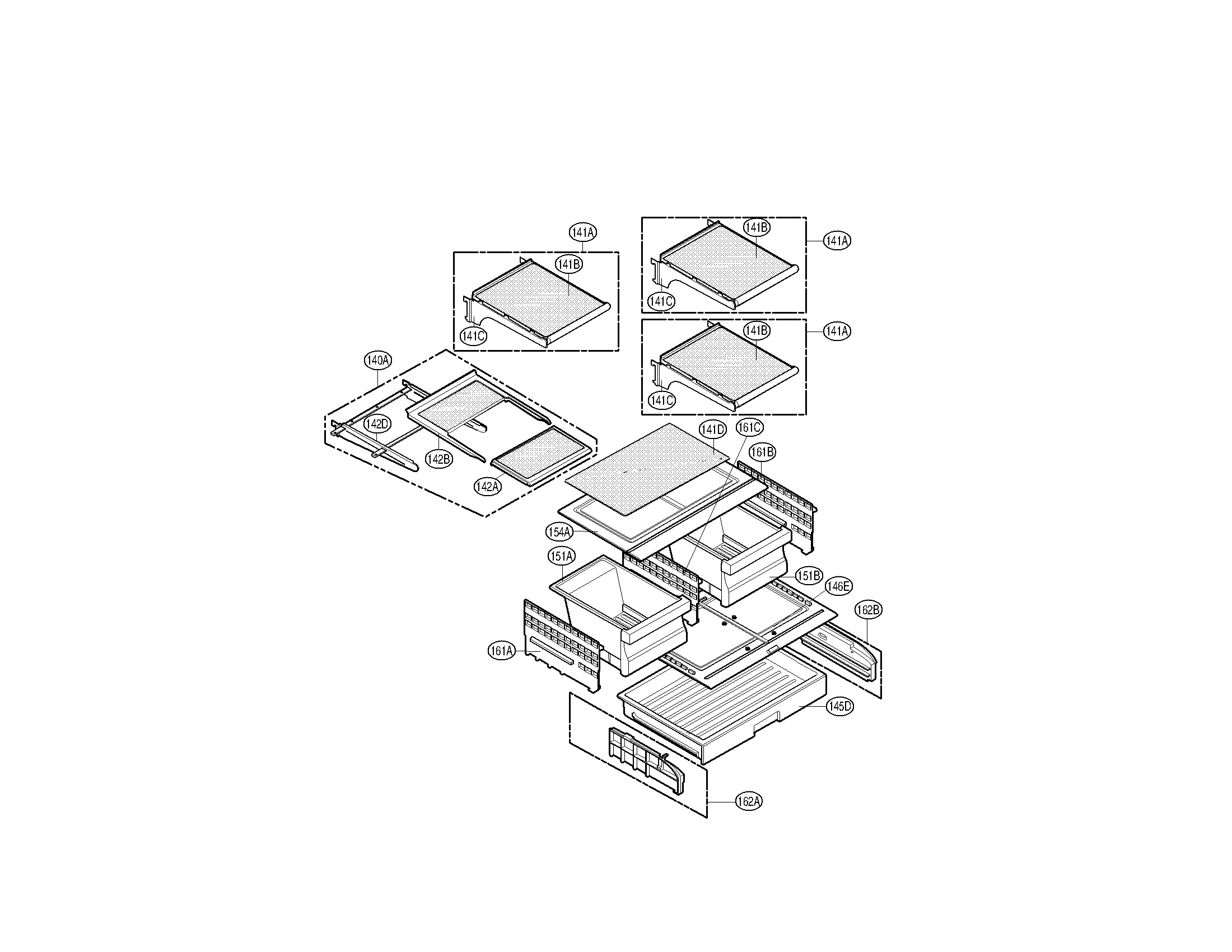 Refrigerator parts