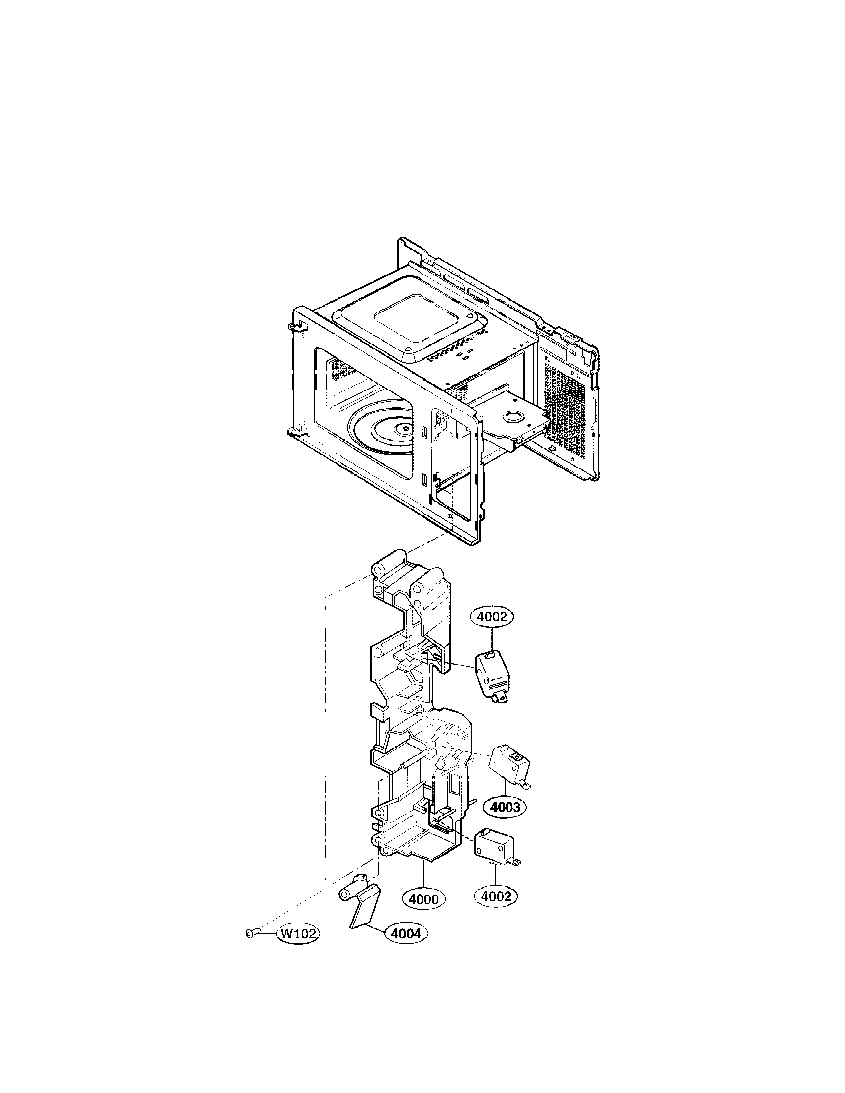 Latch board parts