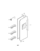 Freezer door parts