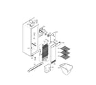 Kenmore 79558819901 freezer compartment parts diagram