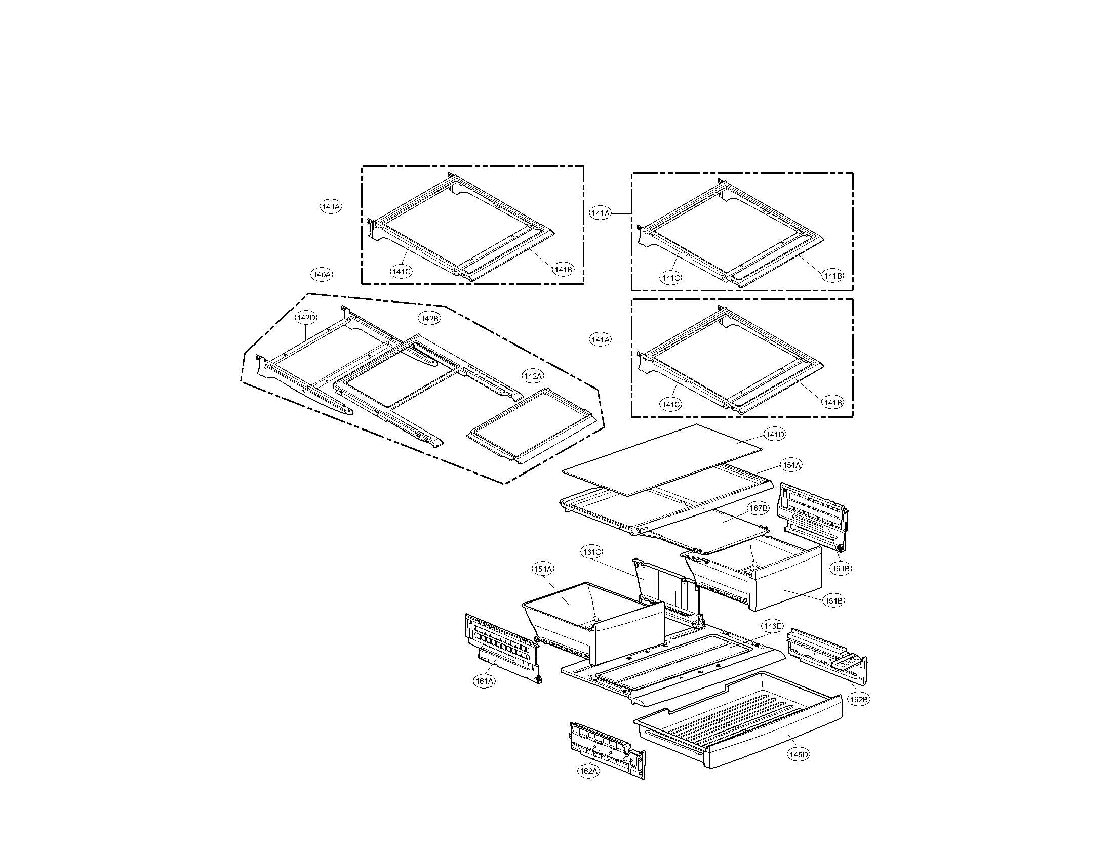 Refrigerator parts