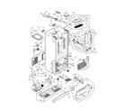 Kenmore Elite 79571073011 case parts diagram