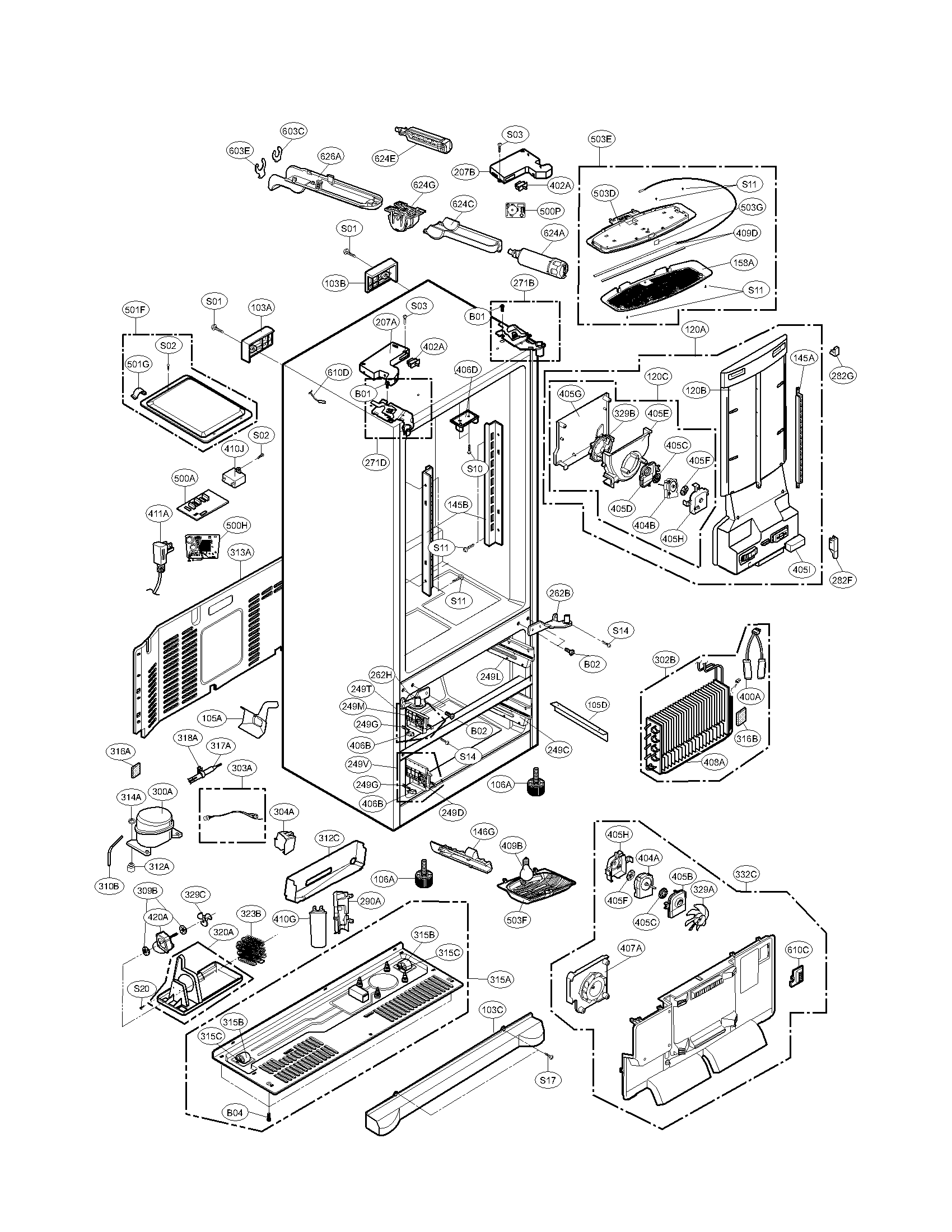 Case parts