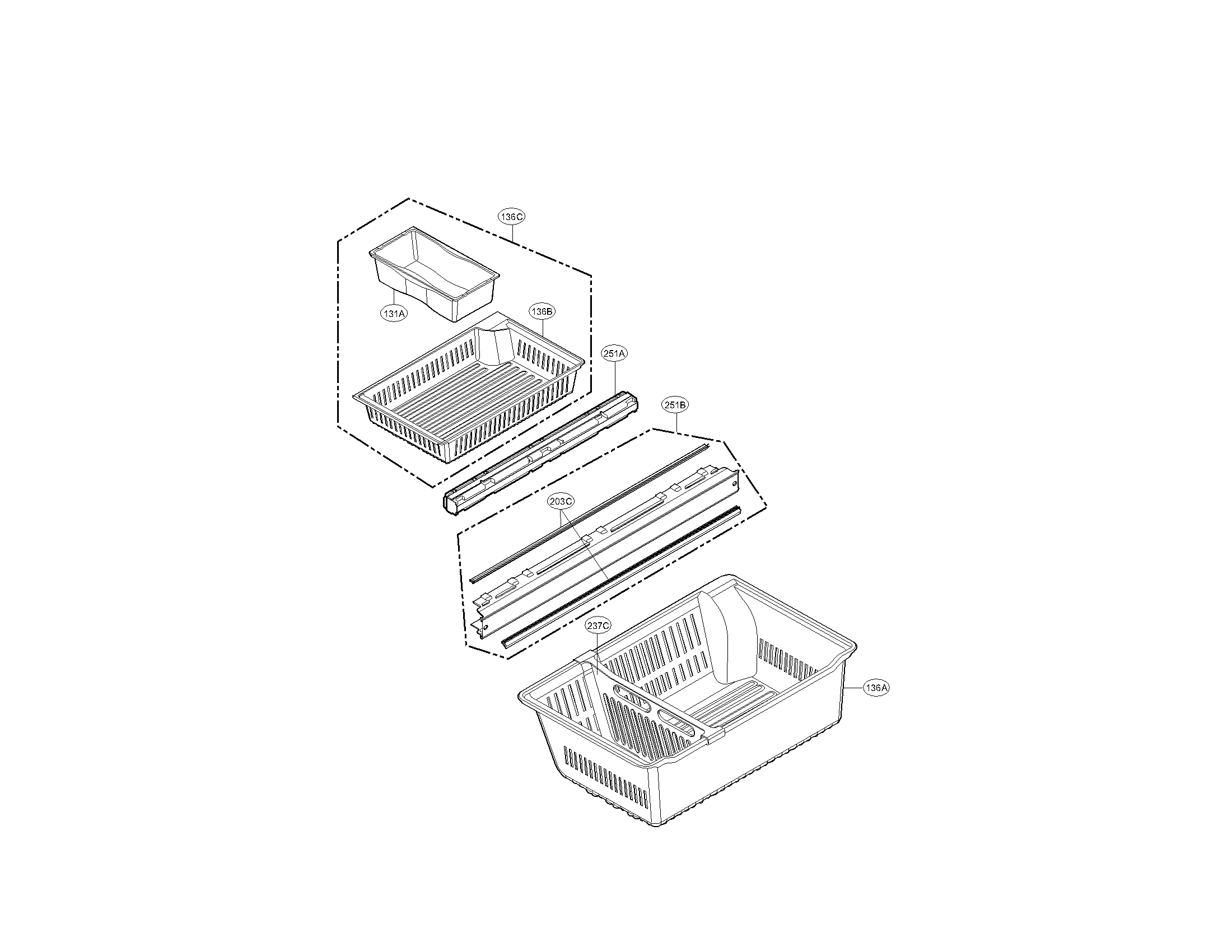 Freezer parts
