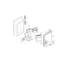 Kenmore Elite 79571079011 ice maker and ice bin parts diagram