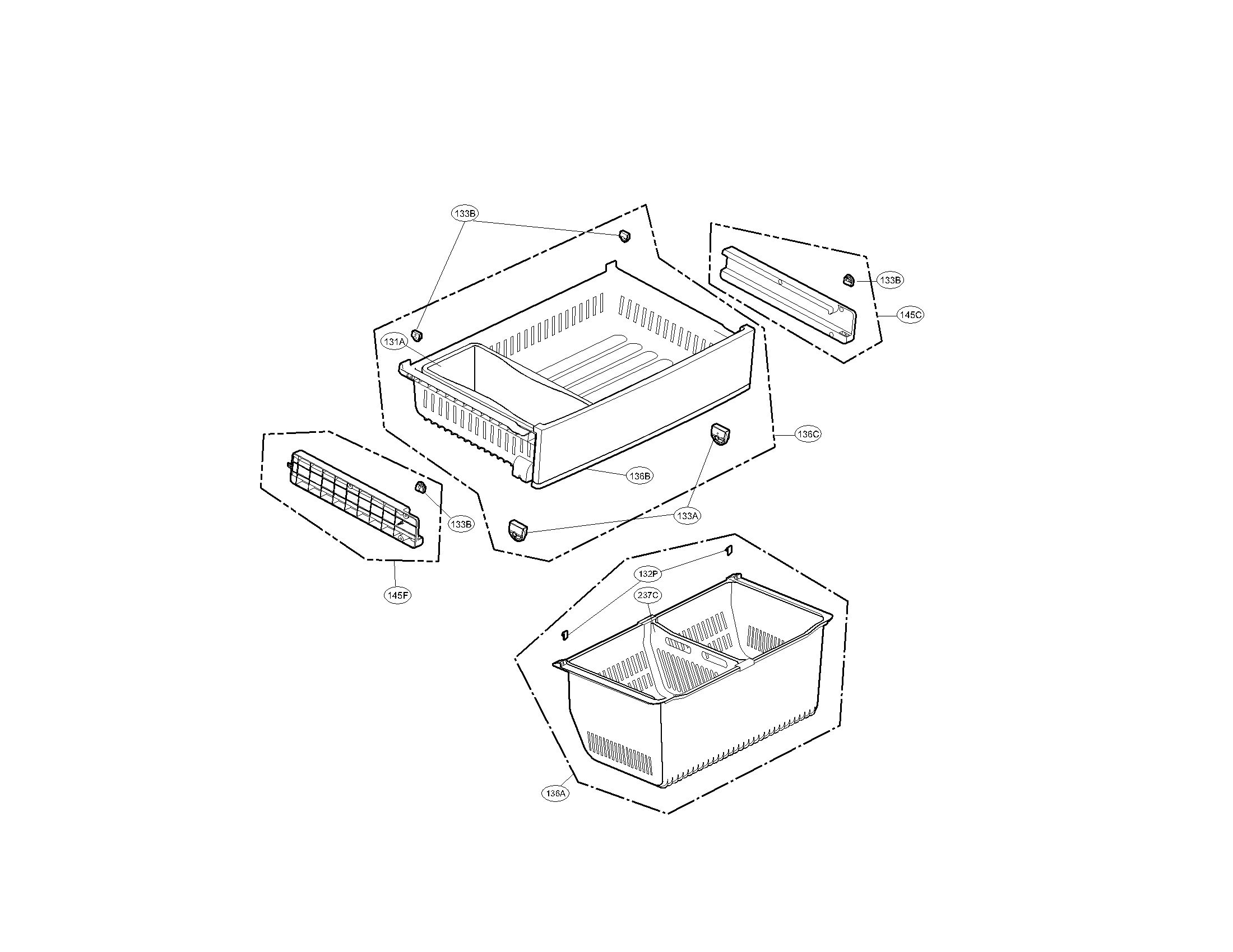 Freezer parts