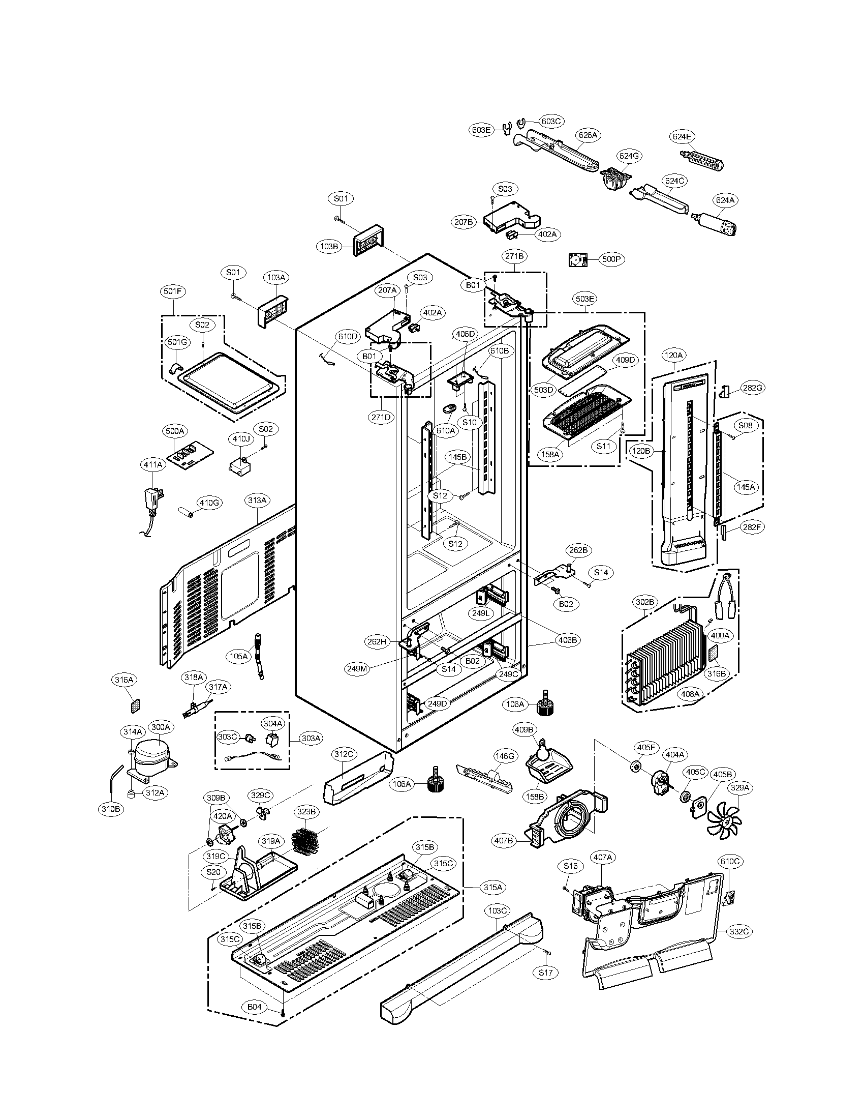 CASE PARTS