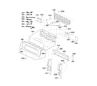 LG LDE3015SW controller parts diagram