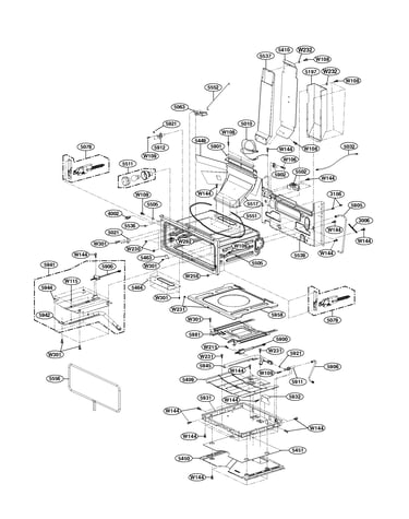 Upper cavity parts