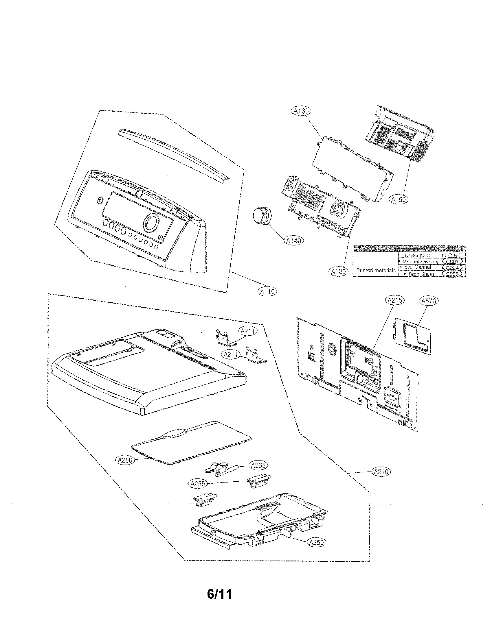 CONTROL PANEL AND PLATE ASSEMBLY PARTS