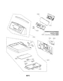 Control panel and plate assembly parts