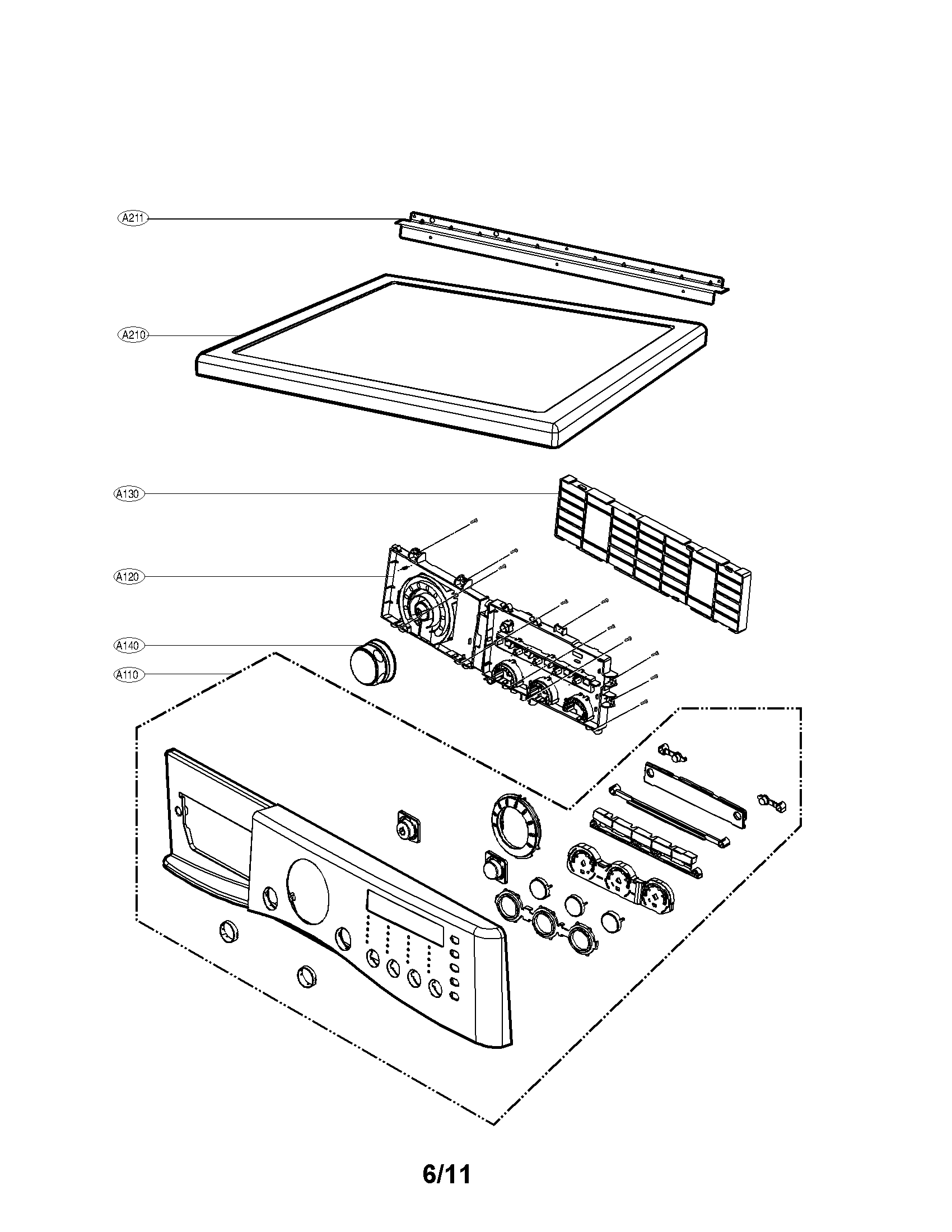 CONTROL PANEL AND PLATE ASSEMBLY PARTS