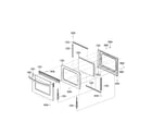 LG LDE3015ST lower door parts diagram