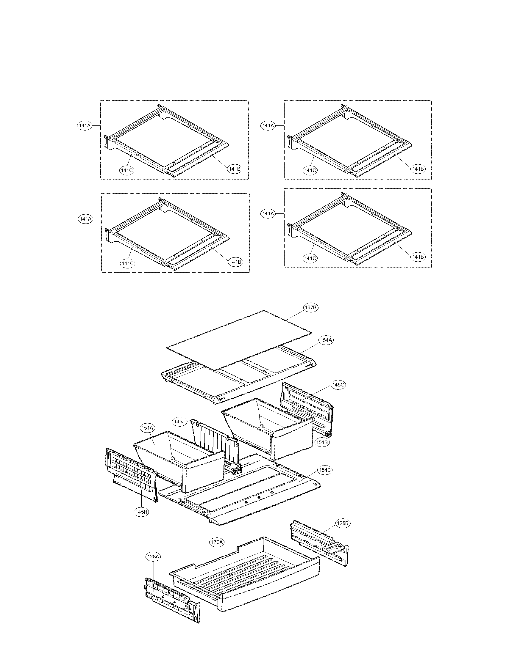 Refrigerator parts