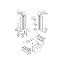 Kenmore 79572023110 door parts diagram