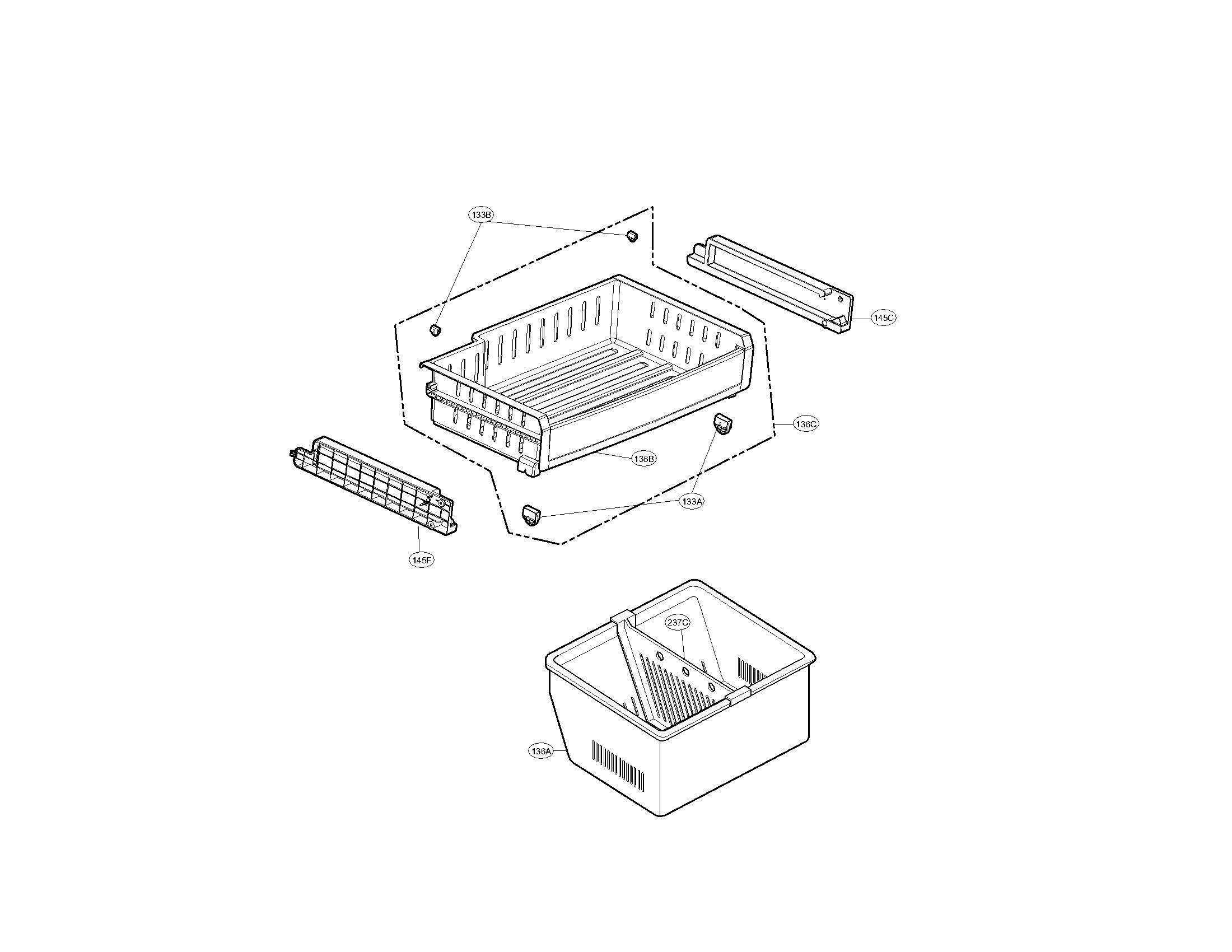 Freezer parts