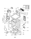 Cabinet and control panel assembly parts