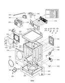 Cabinet and control panel assembly parts