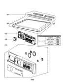 Control panel and plate assembly parts