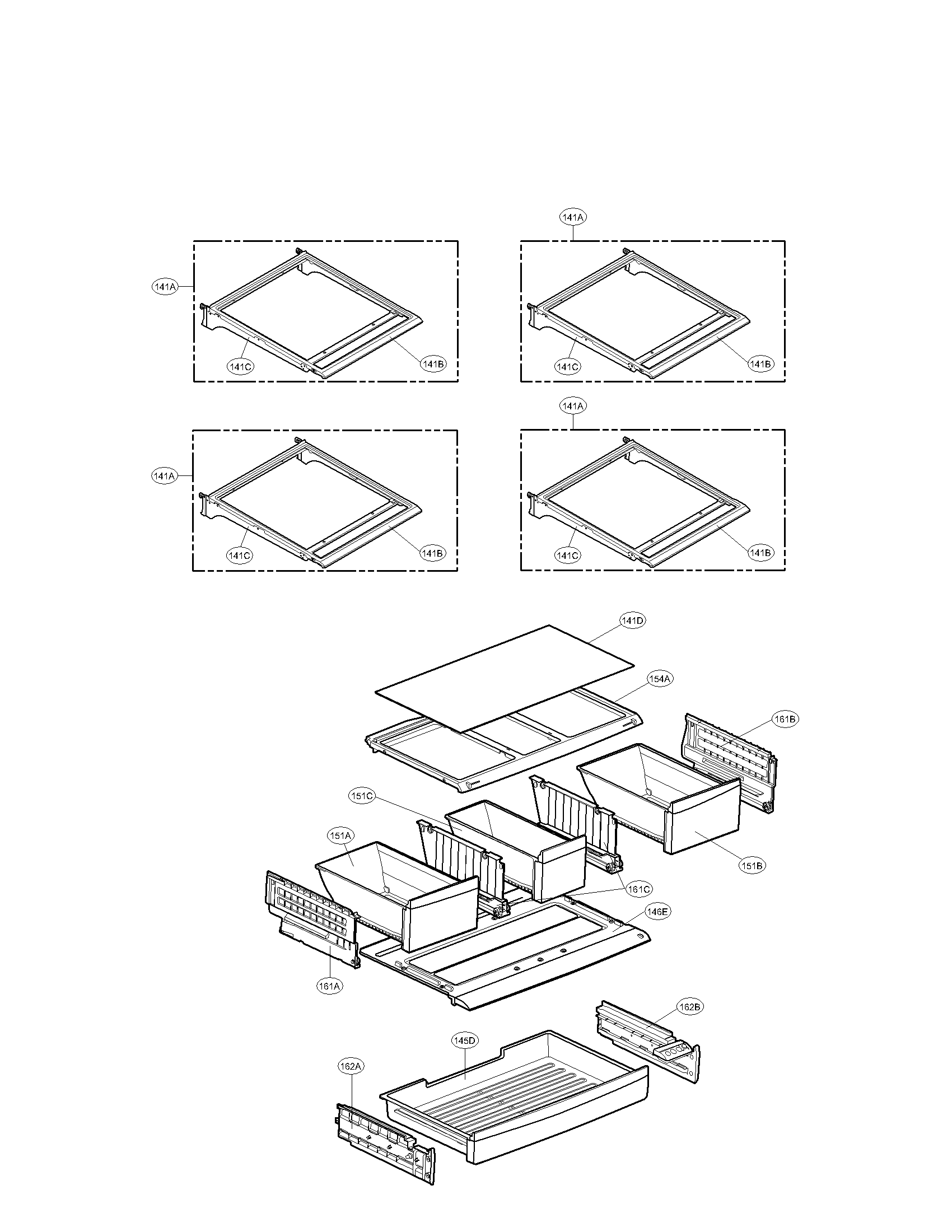Refrigerator parts