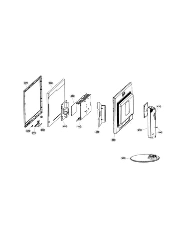 Exploded view parts