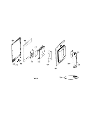 Exploded view parts