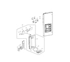 LG LFX25974SB/00 dispenser parts diagram