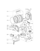 Drum and motor assembly parts