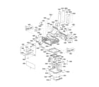 LG LDG3015ST/00 upper cavity parts diagram