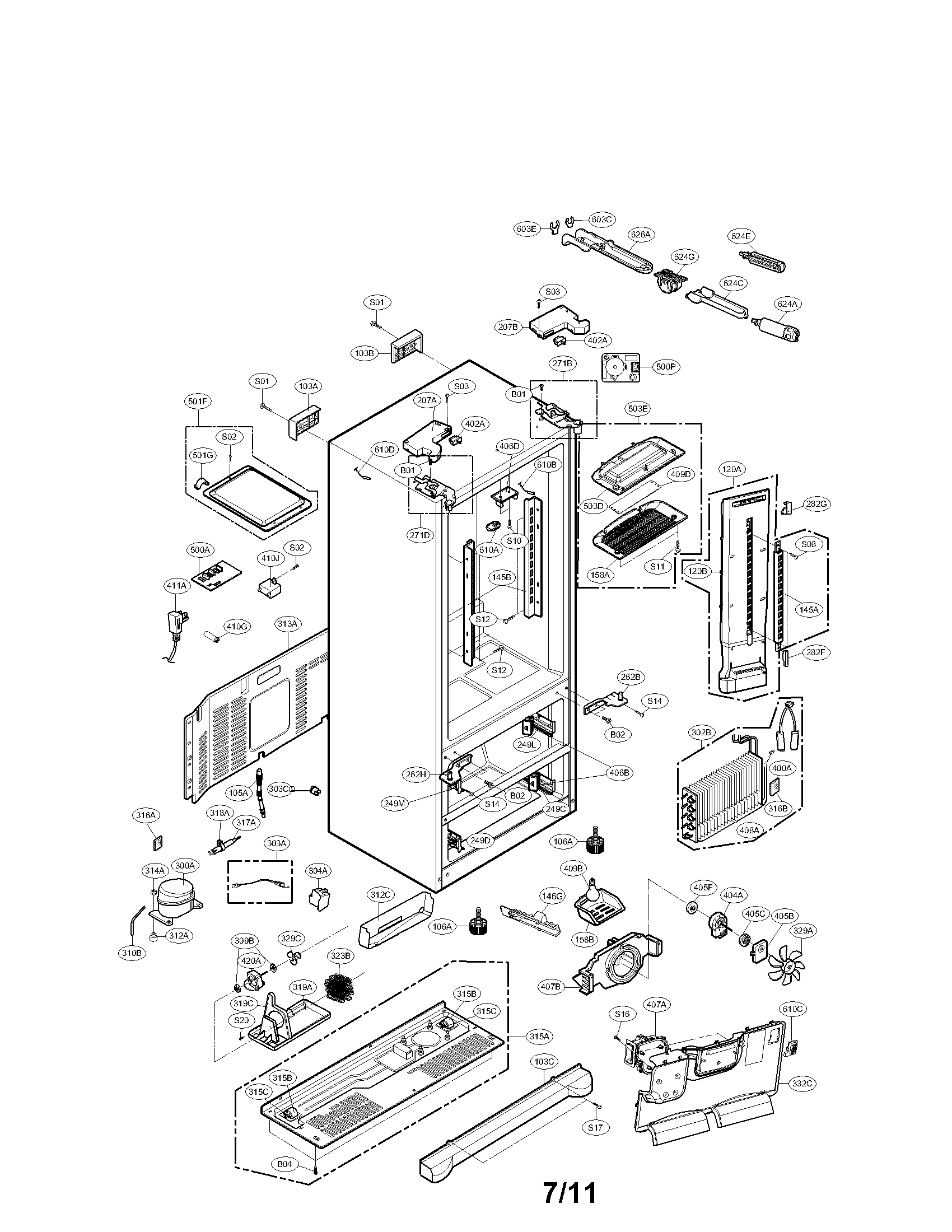 Case parts