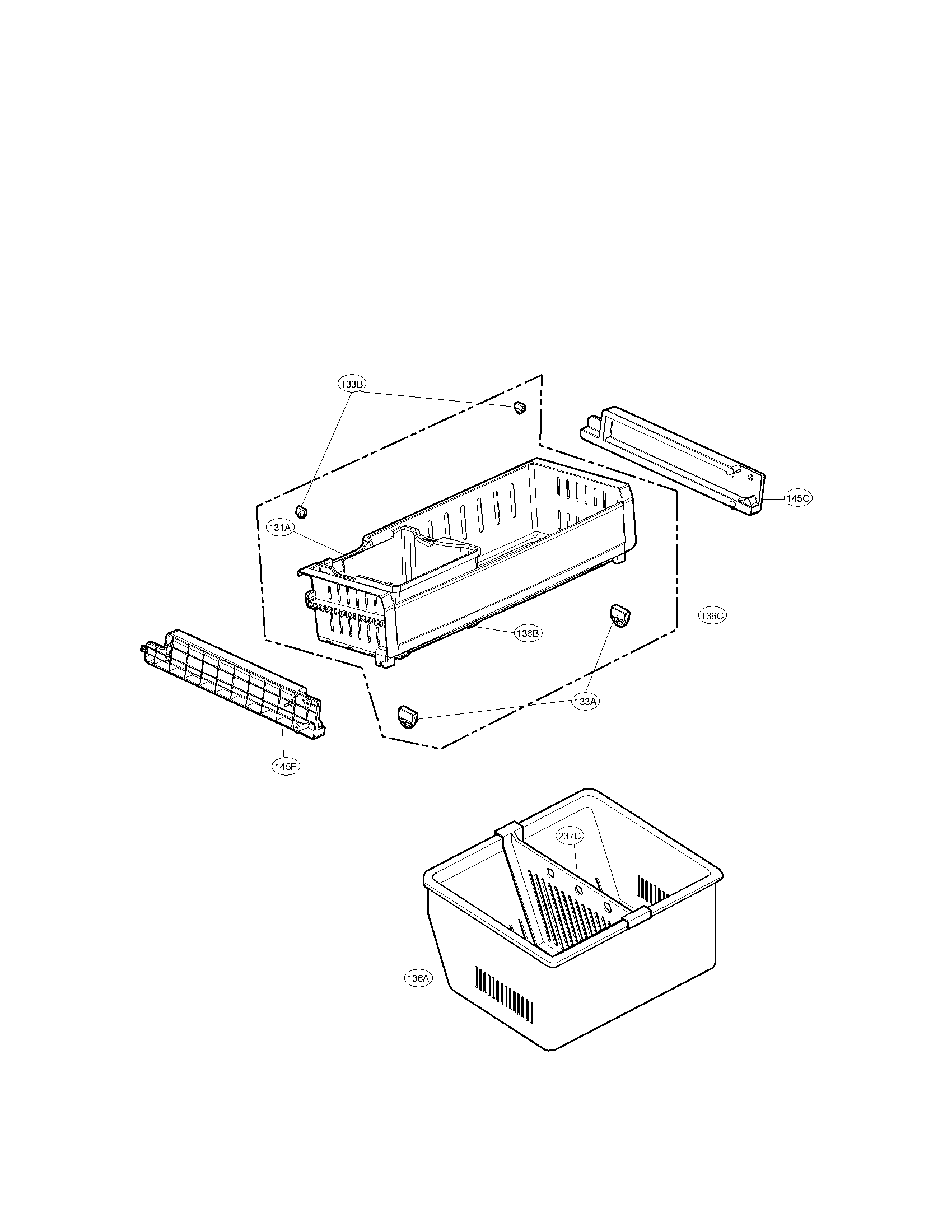 Freezer parts