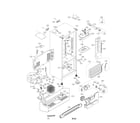 LG LFX23961ST/02 case parts diagram