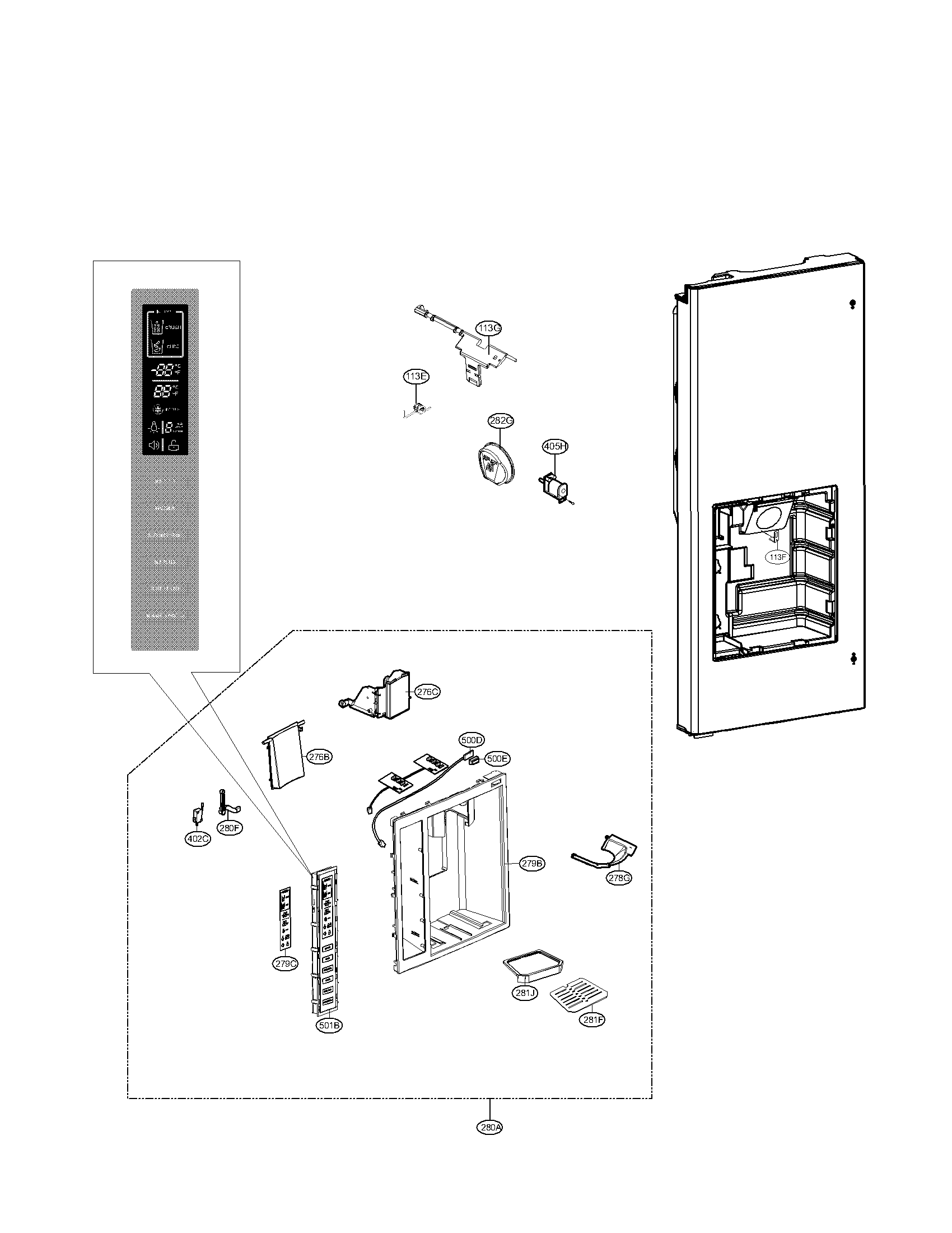 Dispenser parts